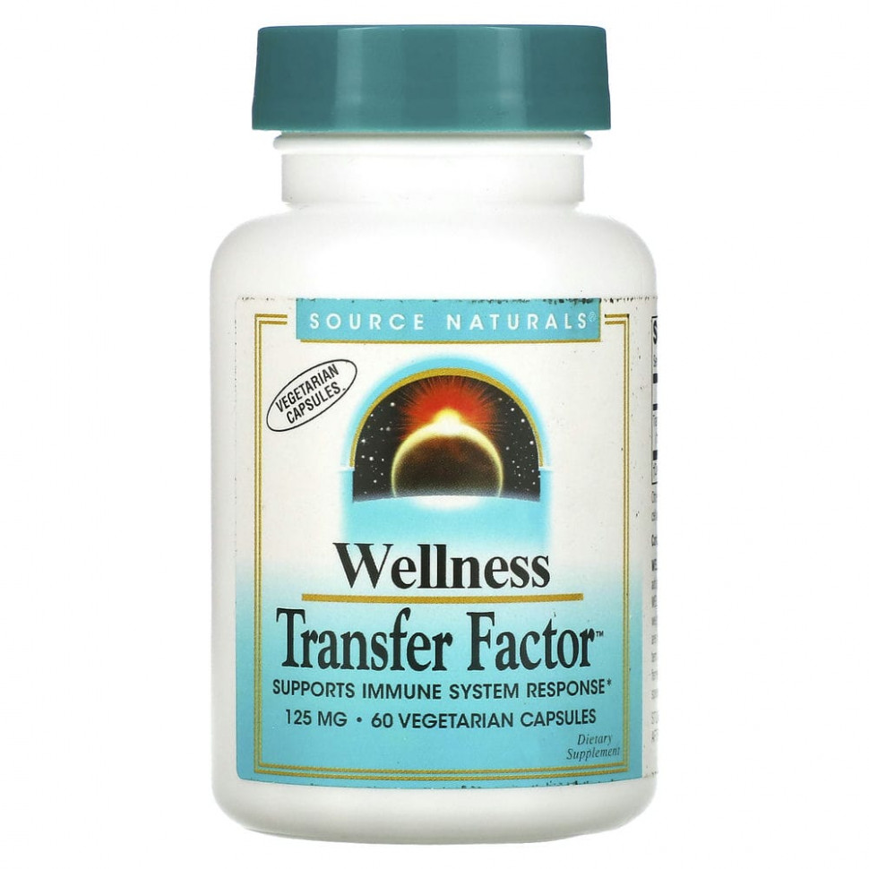   Source Naturals, Wellness Transfer Factor, 125 , 60     -     , -,   