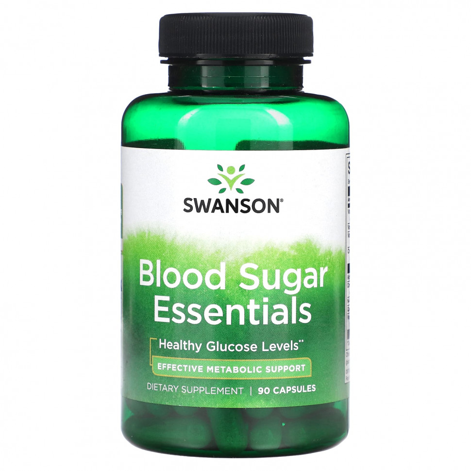   Swanson, Blood Sugar Essentials, 90    -     , -  