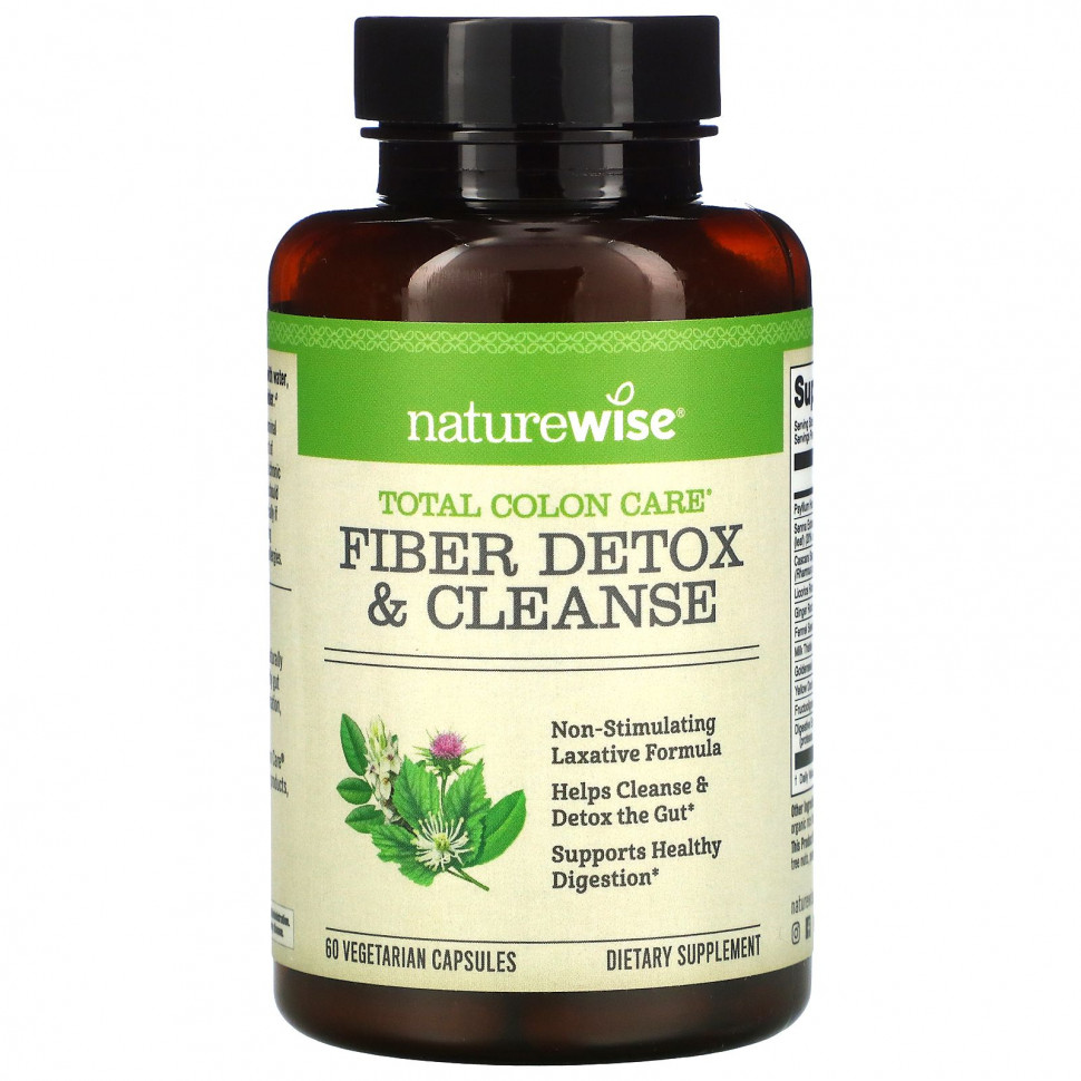   NatureWise, Fiber Detox & Cleanse, 60     -     , -,   