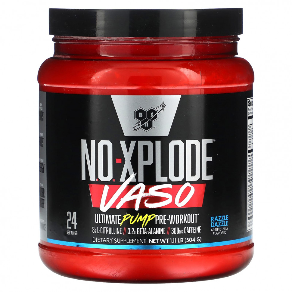   BSN, No-Xplode VASO, Ultimate Pump  , Razzle Dazzle, 504  (1,11 )   -     , -  