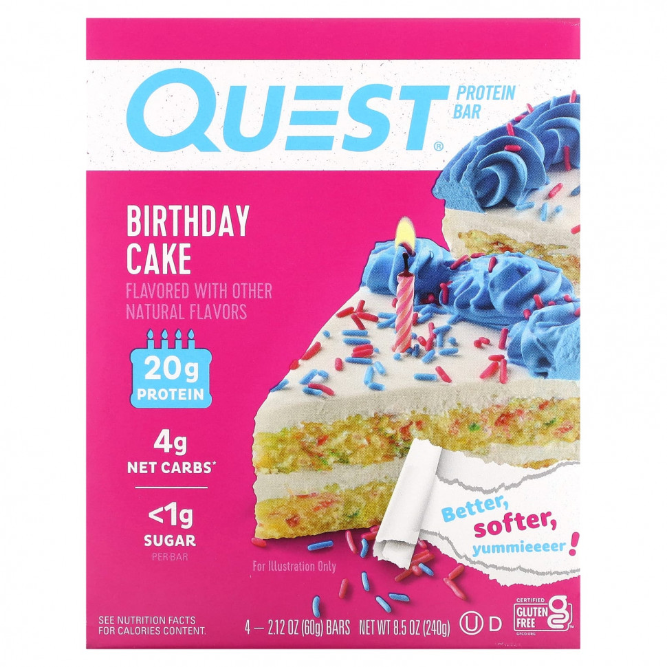   Quest Nutrition,  ,  , 4 , 60  (2,12 )   -     , -  