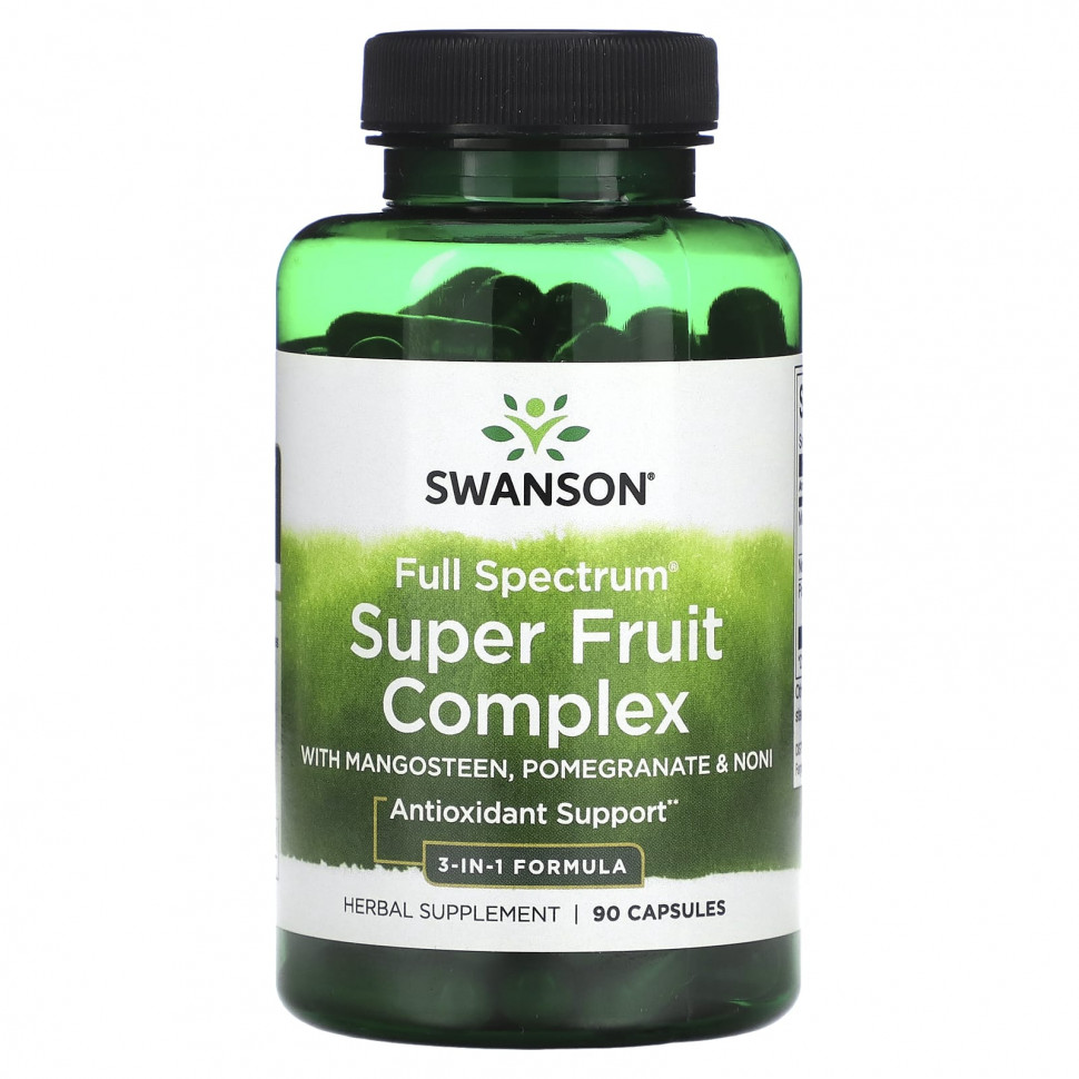   Swanson, Full Spectrum Super Fruit Complex, 90    -     , -  