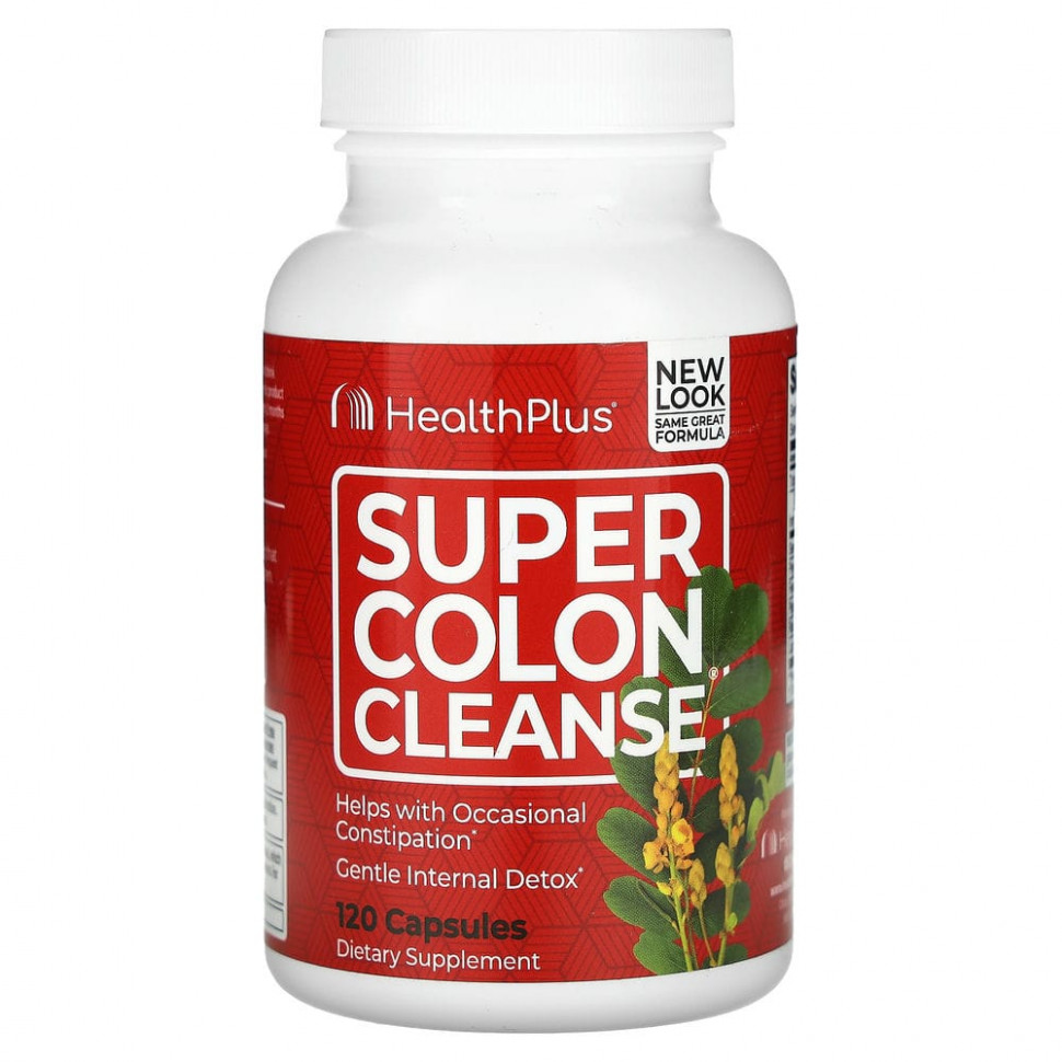   Health Plus, Super Colon Cleanse, 120    -     , -  