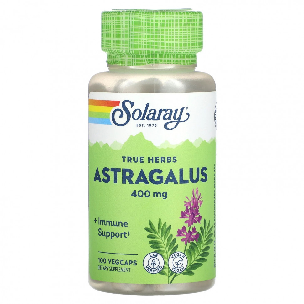   Solaray, True Herbs, , 400 , 100     -     , -,   