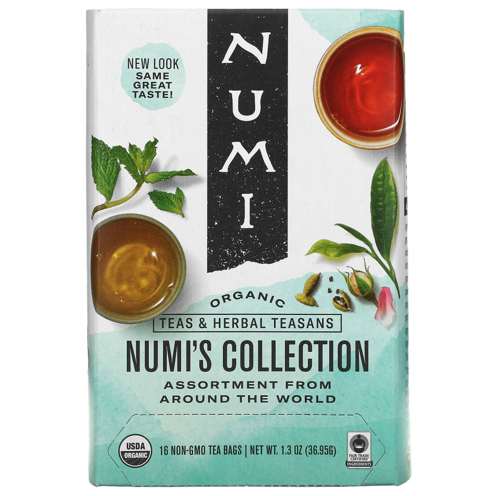   Numi Tea,  ,    ,  Numi, 16    , 1,26 . (34,7 )   -     , -  