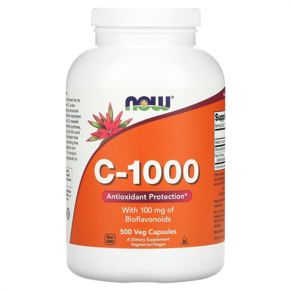   NOW Foods, C-1000,  , 500     -     , -  