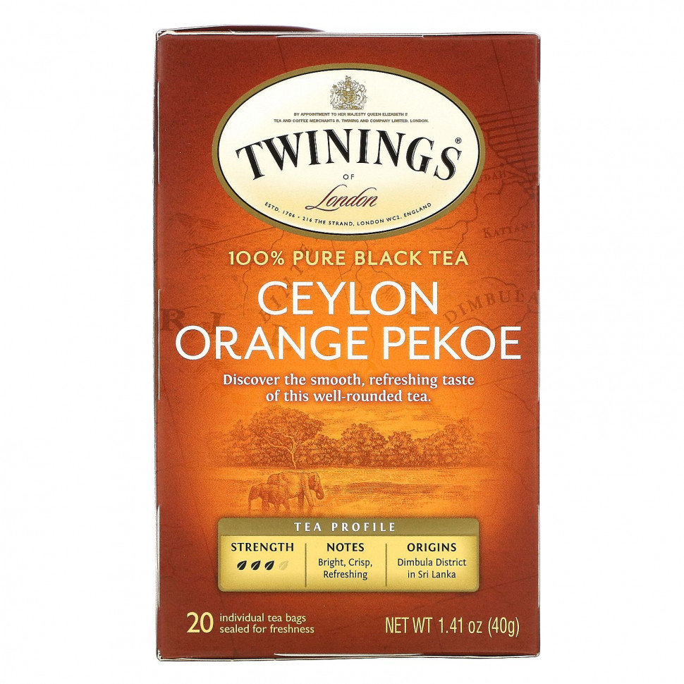   Twinings,    Pekoe, 20  , 40  (1,41 )   -     , -  