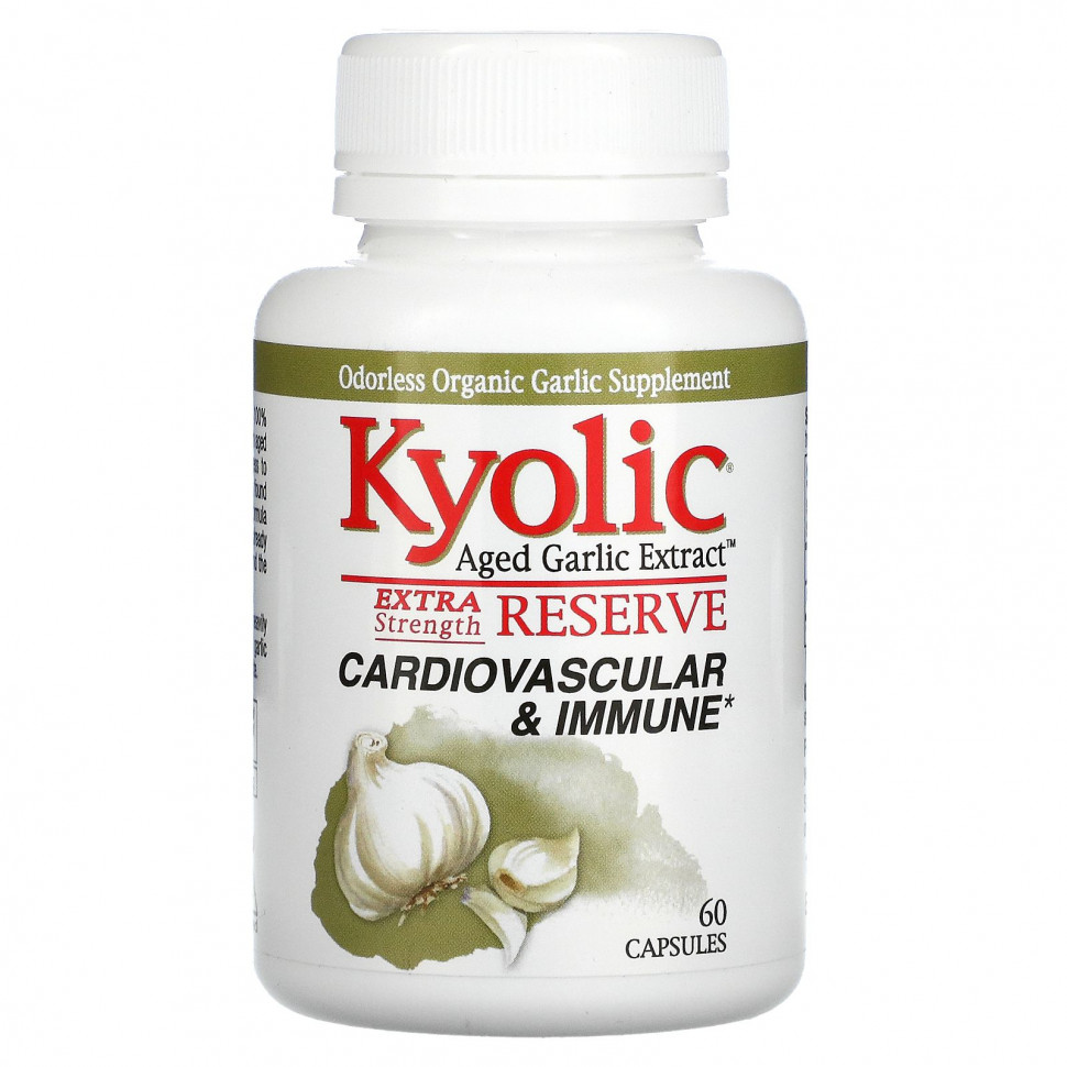   Kyolic, Aged Garlic Extract,   , 60    -     , -  