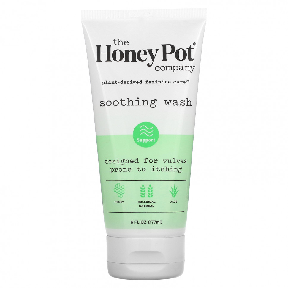   The Honey Pot Company, Soothing Wash, 6 fl oz (177 ml)   -     , -  