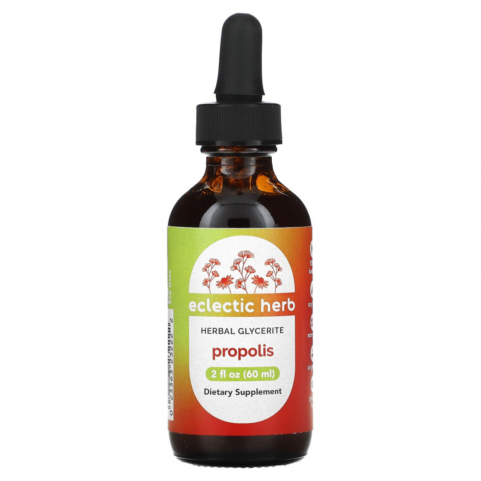   Eclectic Institute, Propolis, 250 mg , 2 fl oz ( 60 ml)   -     , -  