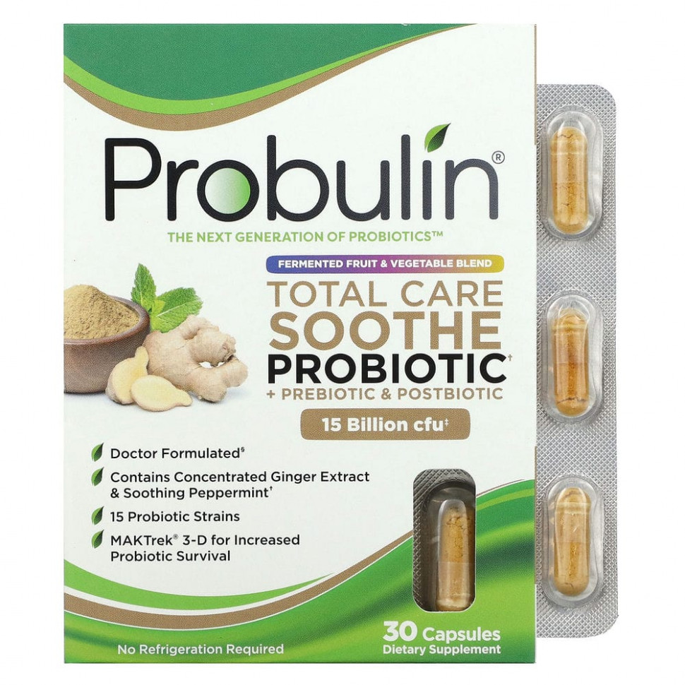  Probulin, Total Care Soothe  +   , 15  , 30   IHerb ()