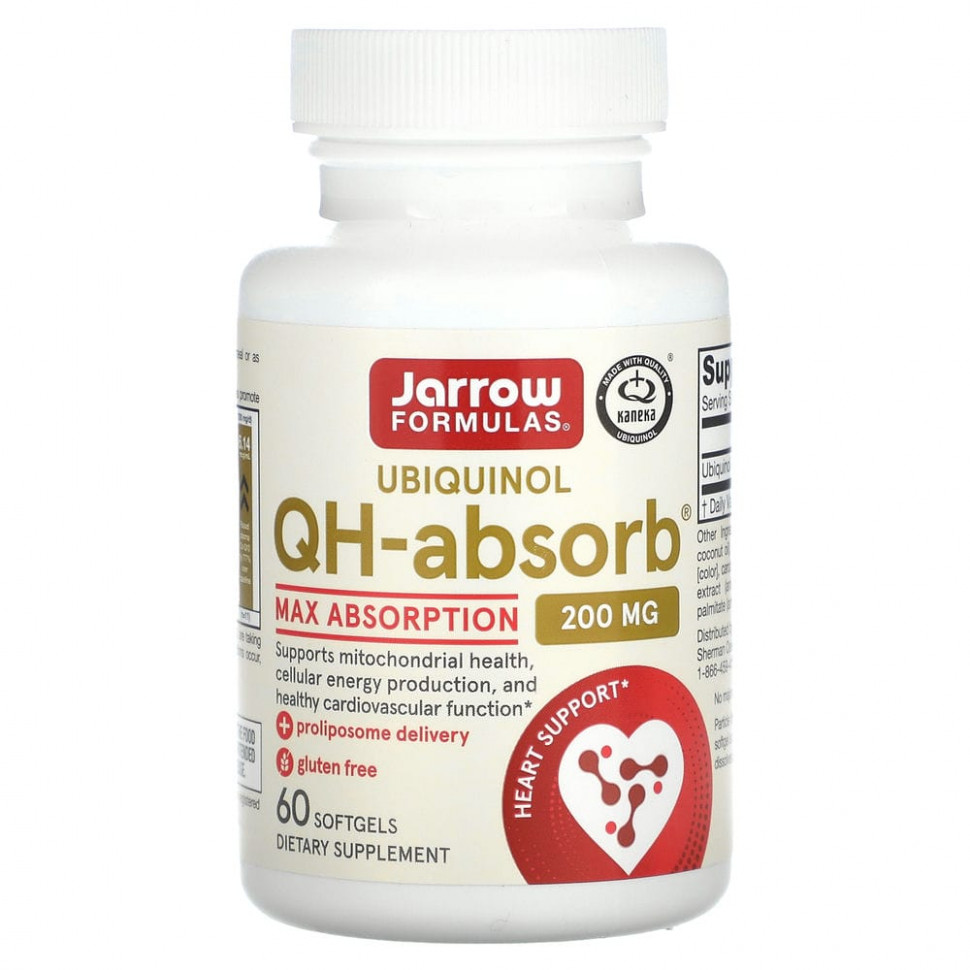   Jarrow Formulas,  QH-Absorb, 200 , 60      -     , -  