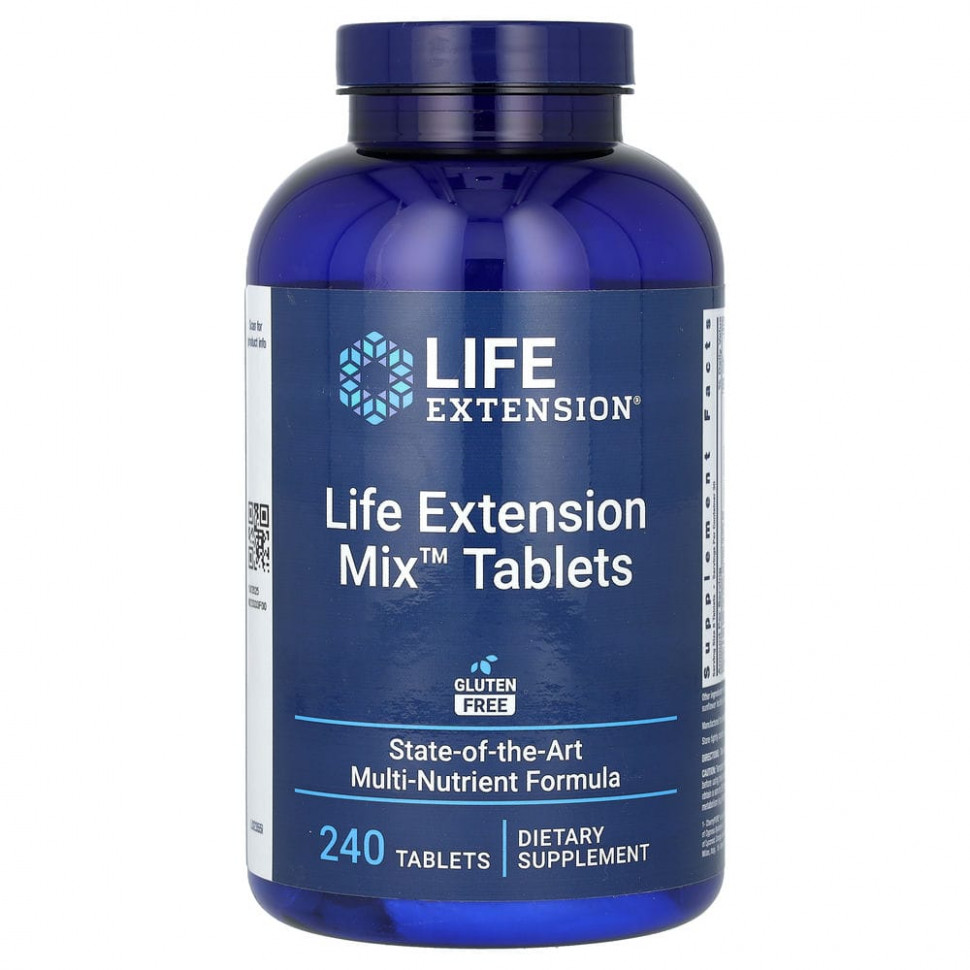   Life Extension, Life Extension Mix Tablets, 240 Tablets   -     , -,   