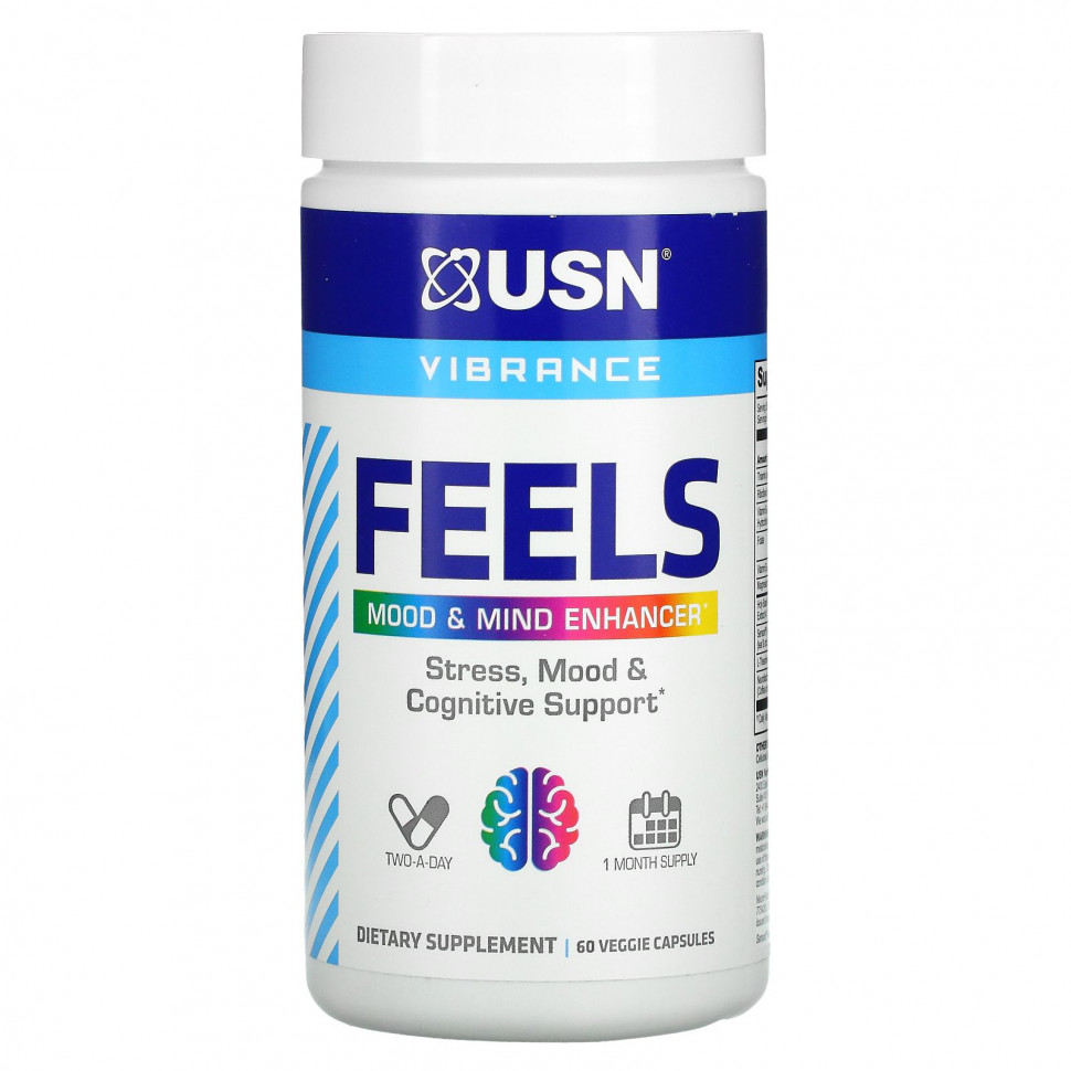   USN North America, Inc., FEELS - Mood & Mind Enhancer, 60     -     , -,   