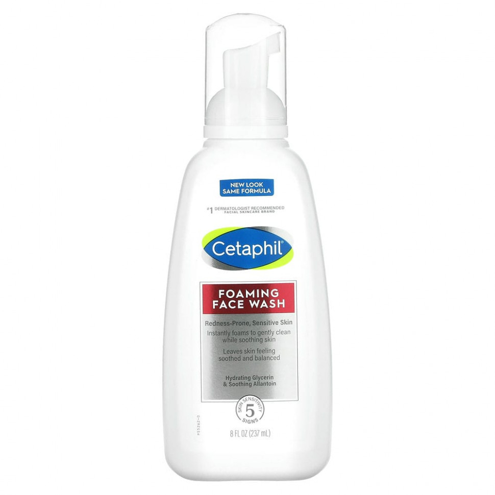   Cetaphil, Foaming Face Wash, 8 fl oz (237 ml)   -     , -  