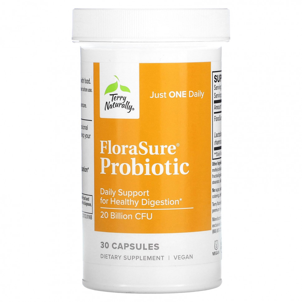  Terry Naturally, FloraSure Probiotic, 20  , 30   IHerb ()