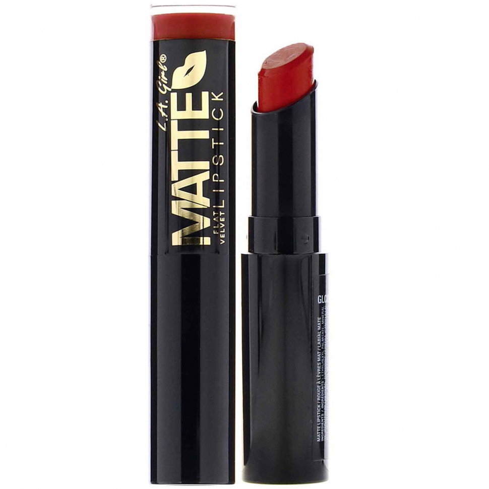  L.A. Girl,   Matte Flat Velvet,  Bite Me, 3   IHerb ()