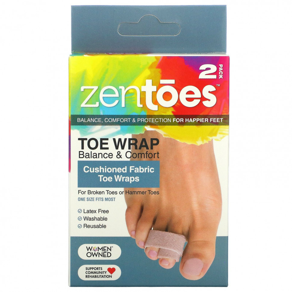   ZenToes, Toe Wrap Balance & Comfort,   , 2 .     -     , -,   