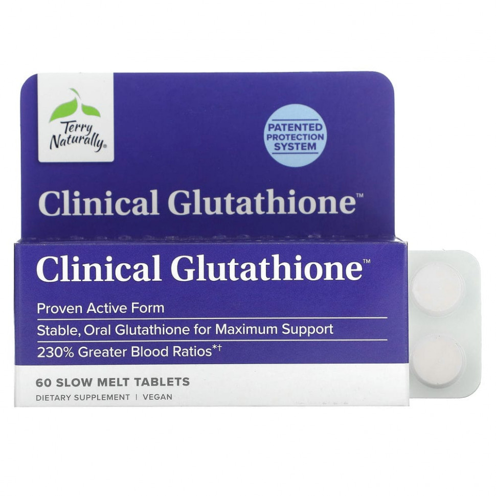   Terry Naturally, Clinical Glutathione, 60      -     , -  