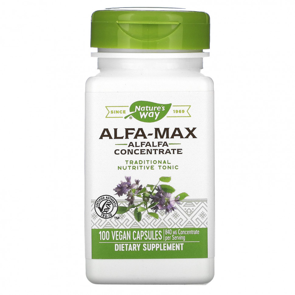  Nature's Way, Alfa-Max,  , 420 , 100    IHerb ()