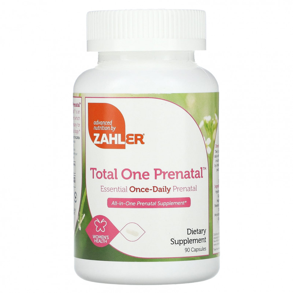   Zahler, Total One Prenatal,         , 90    -     , -,   