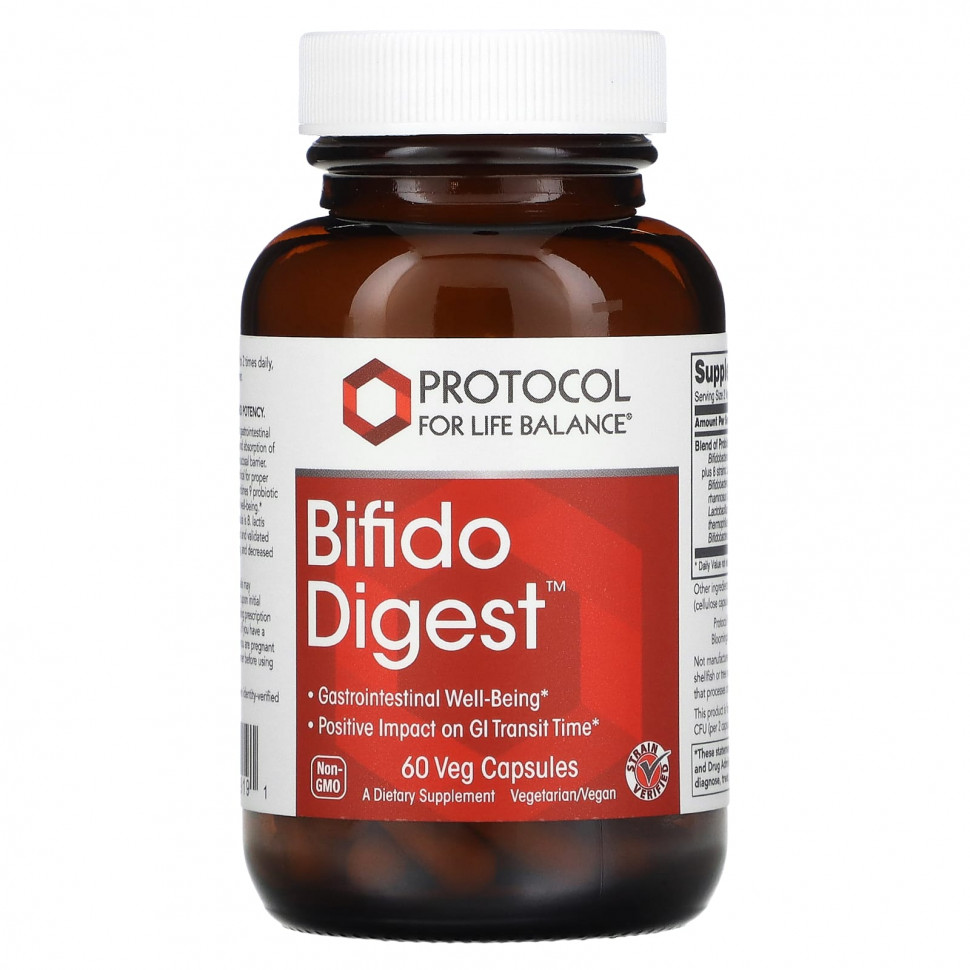   Protocol for Life Balance, Bifido Digest, 60     -     , -  