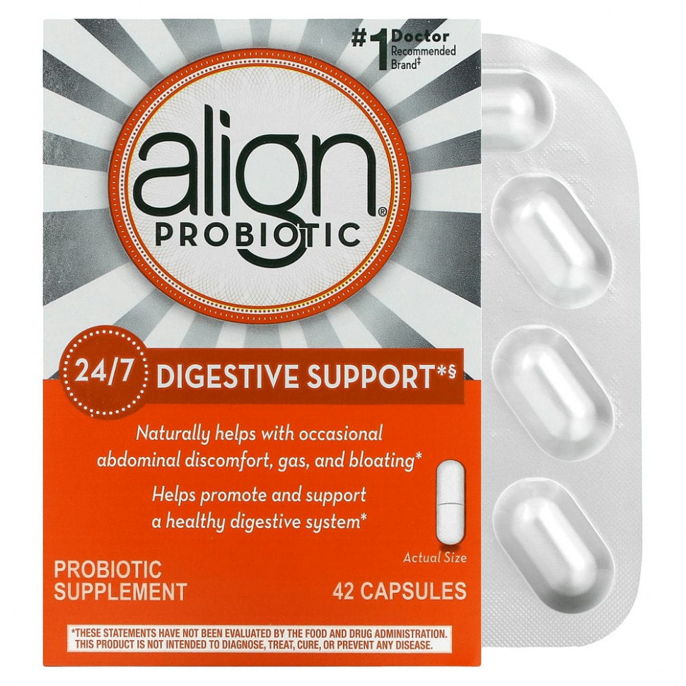   Align Probiotics,   24/7,   , 42    -     , -  