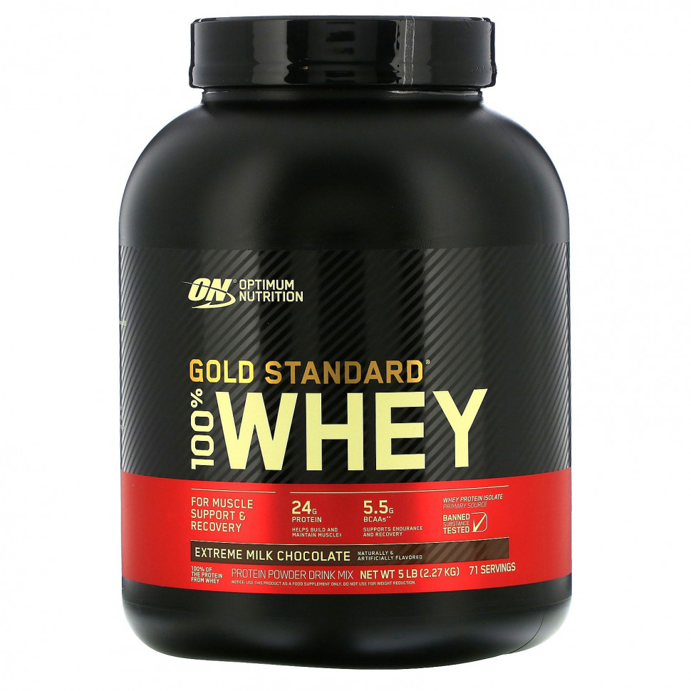   Optimum Nutrition, Gold Standard, 100% Whey,      , 2,27  (5 )   -     , -  