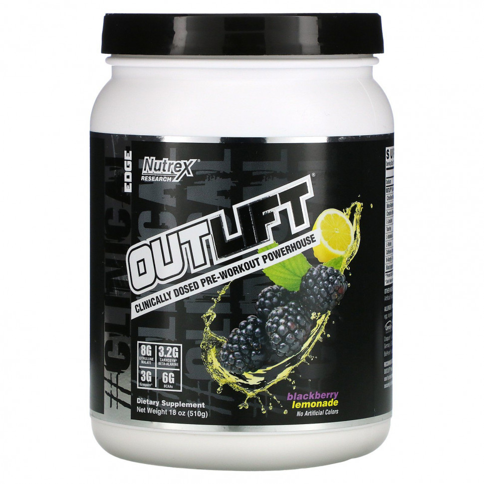   Nutrex Research, Outlift,    ,  , 510  (18 )   -     , -,   
