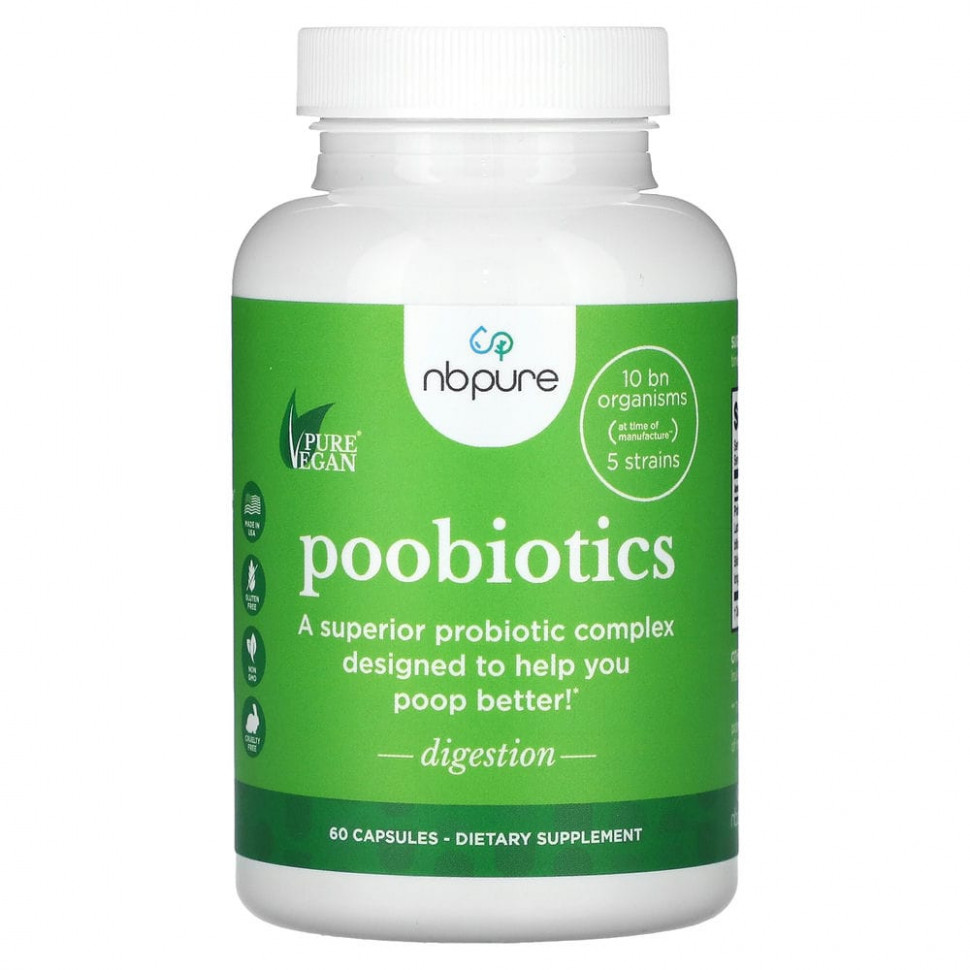  NB Pure, Poobiotics`` 60   IHerb ()