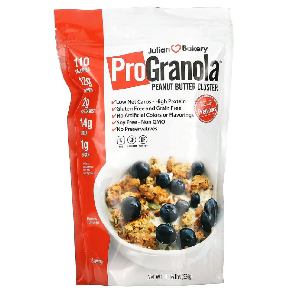   Julian Bakery, Pro Granola,    , 526  (1,16 )   -     , -  