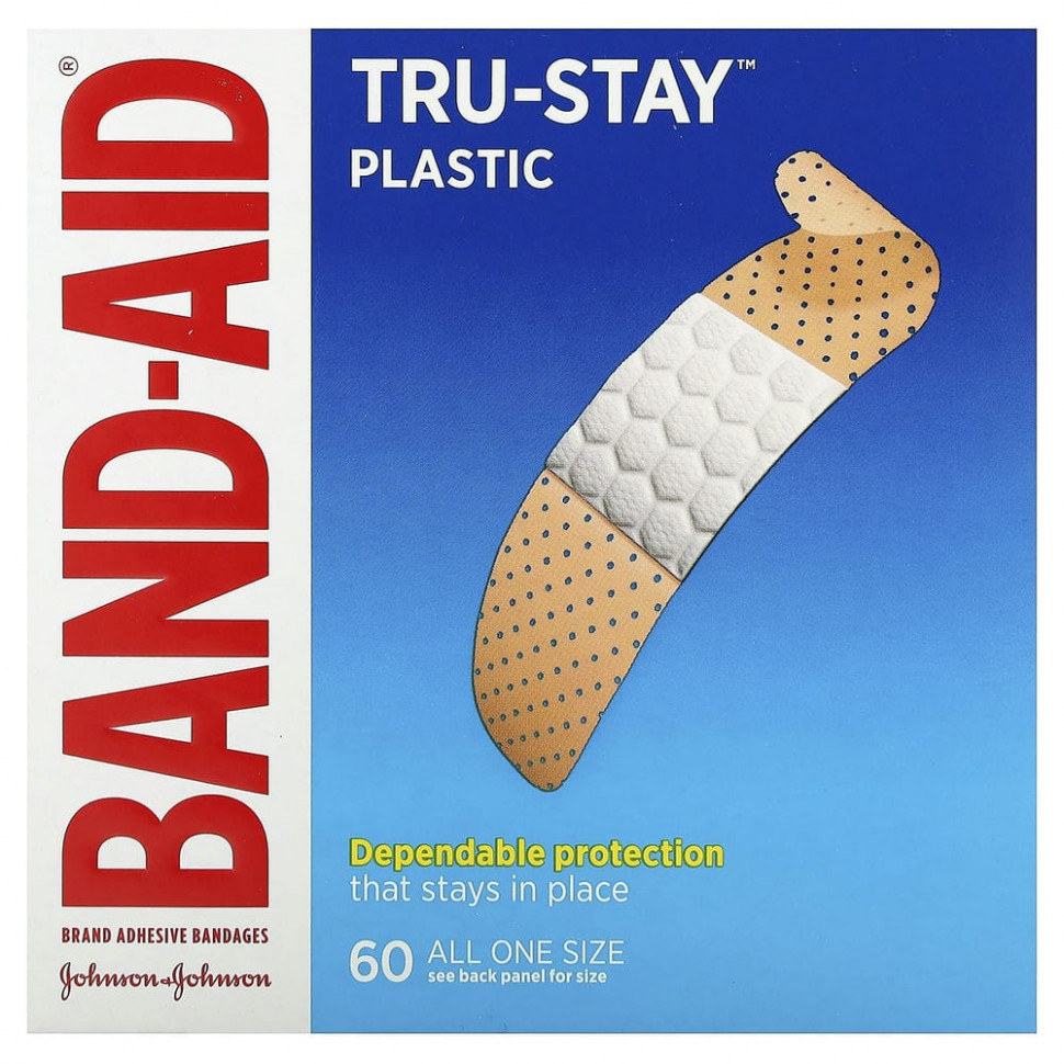   Band Aid, Tru-Stay,  , 60 .   -     , -,   