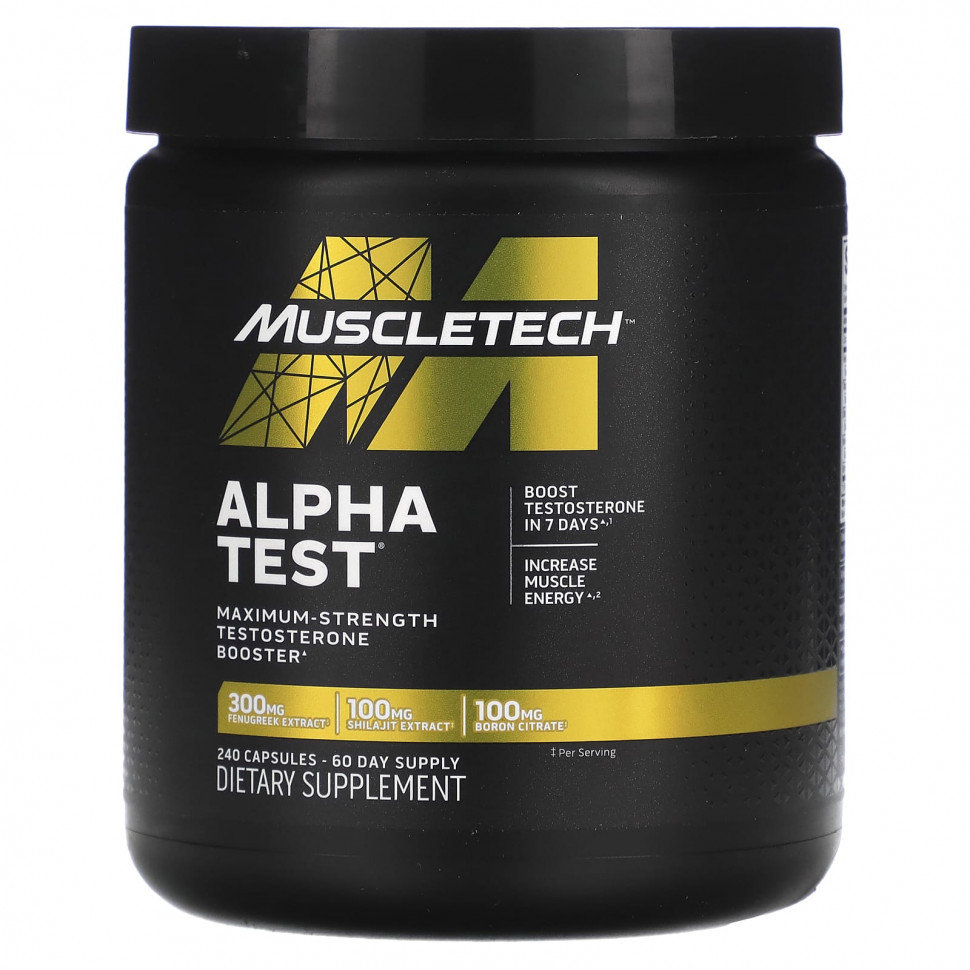  MuscleTech, Alpha Test, 240   IHerb ()