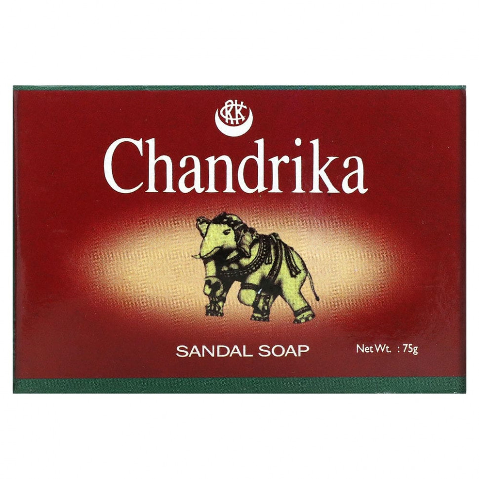   Chandrika Soap, Chandrika Sandal Soap, 75 g   -     , -  