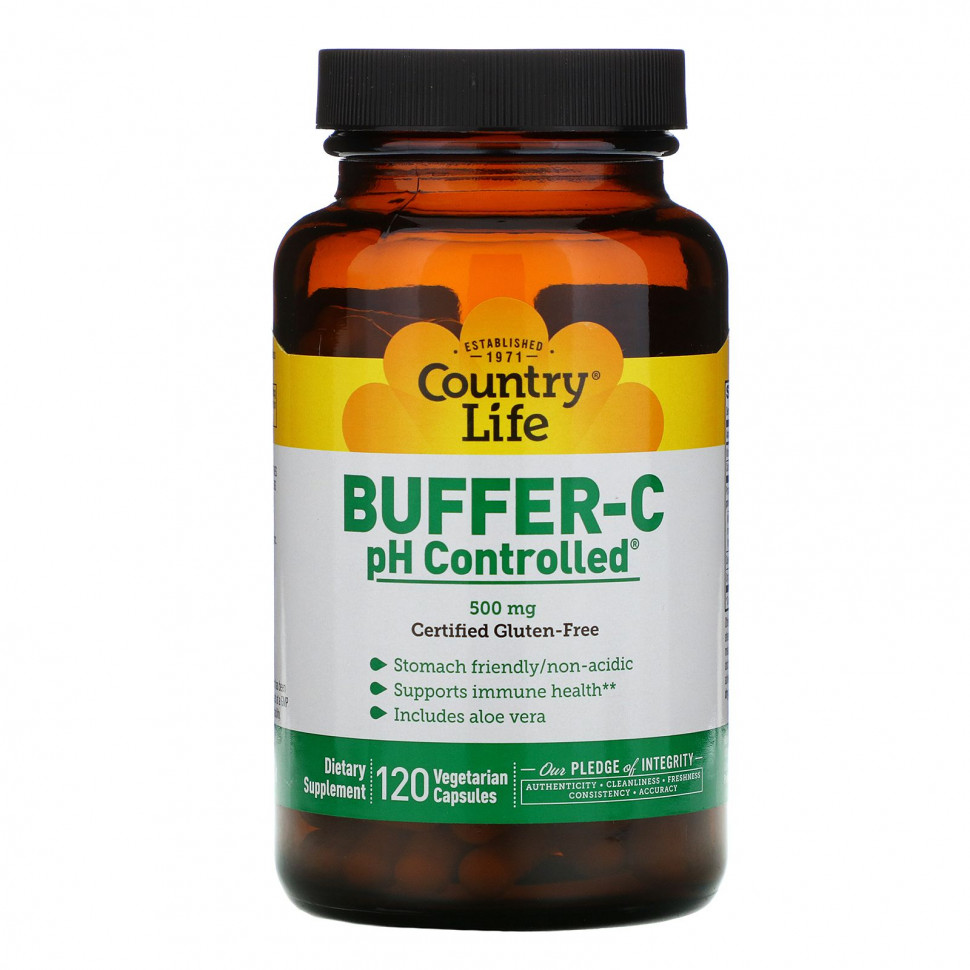 Country Life, Buffer-C pH Controlled, 500 , 120    IHerb ()