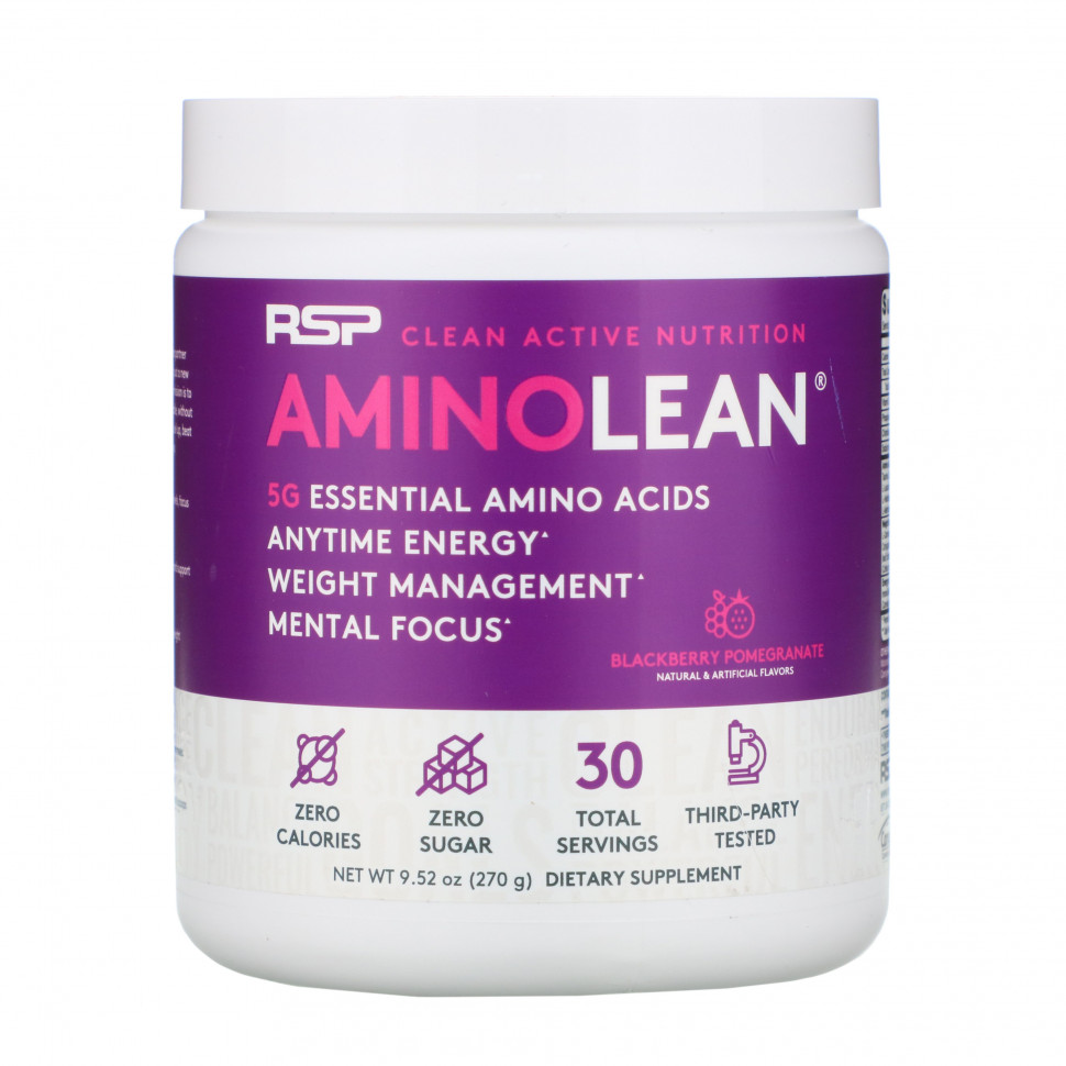   RSP Nutrition, AminoLean,       ,   , 270  (9,52 )   -     , -  