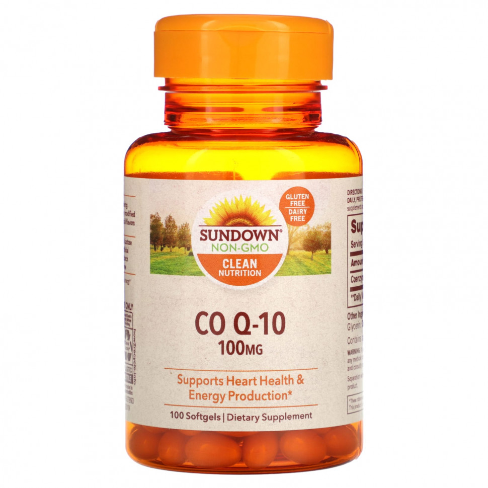  Sundown Naturals, Co Q-10, 100 , 100    IHerb ()