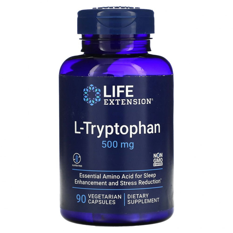  Life Extension, L-, 500 , 90    IHerb ()