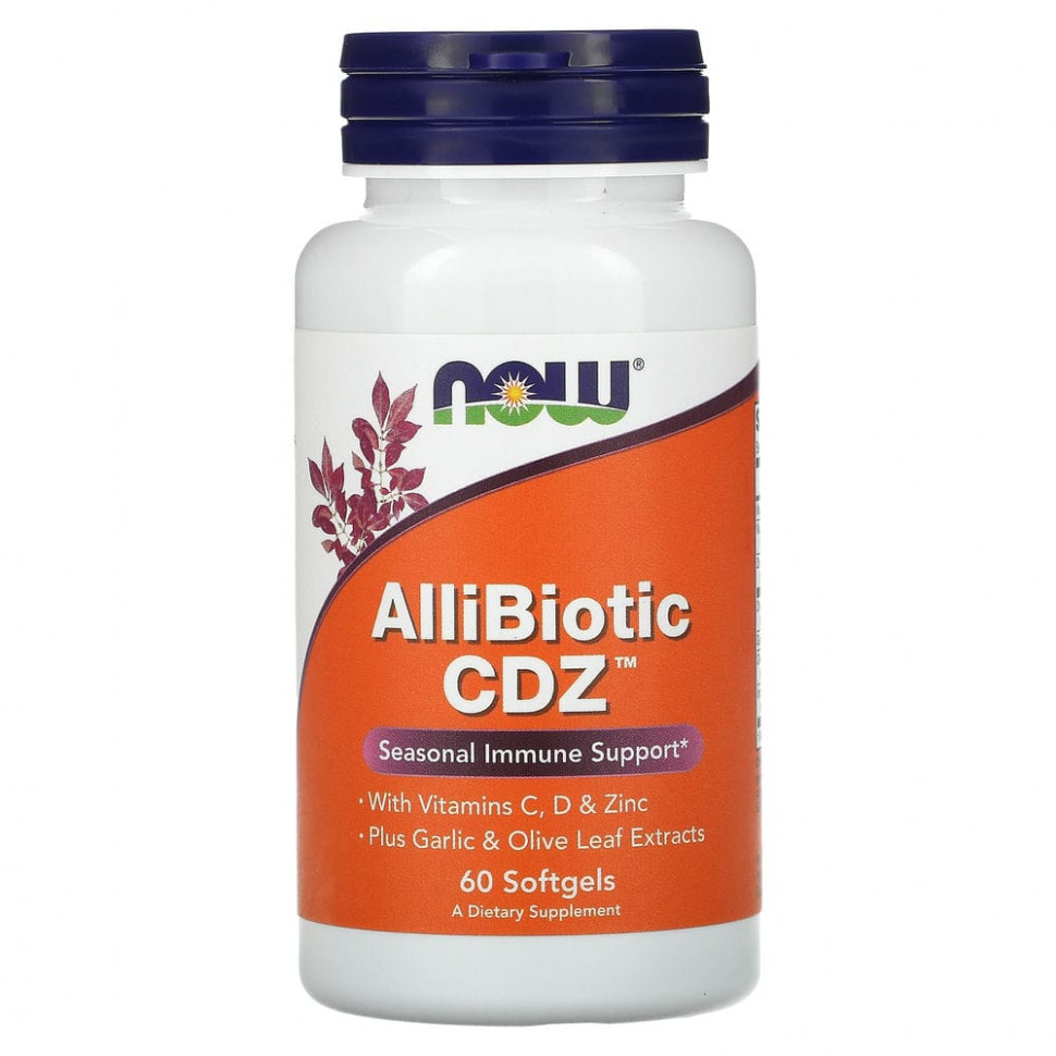   NOW Foods, AlliBiotic CDZ,   , 60     -     , -  