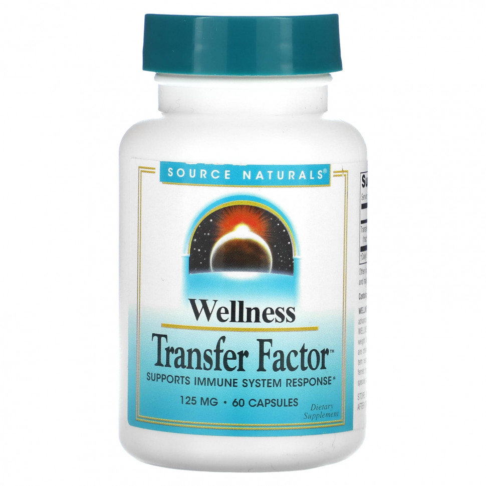   Source Naturals, Wellness, Transfer Factor, 125 , 60    -     , -,   