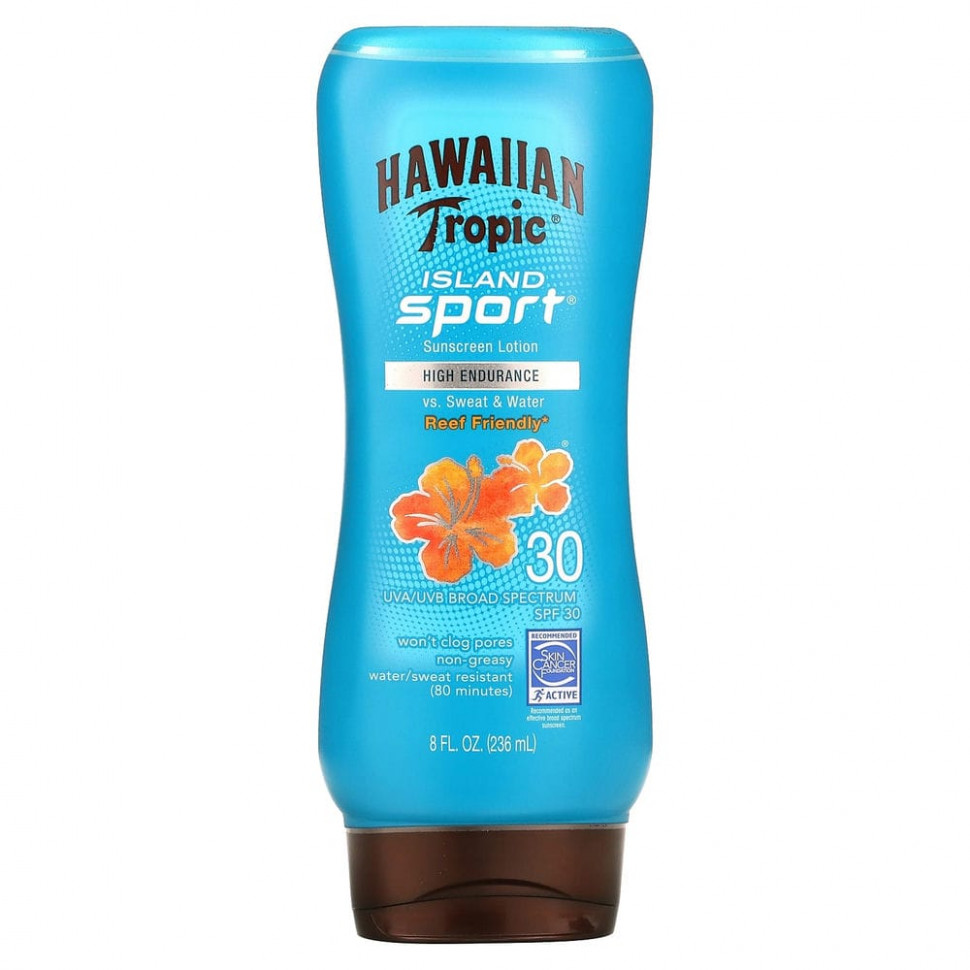   Hawaiian Tropic,    Island Sport  SPF 30,   , 236    -     , -  