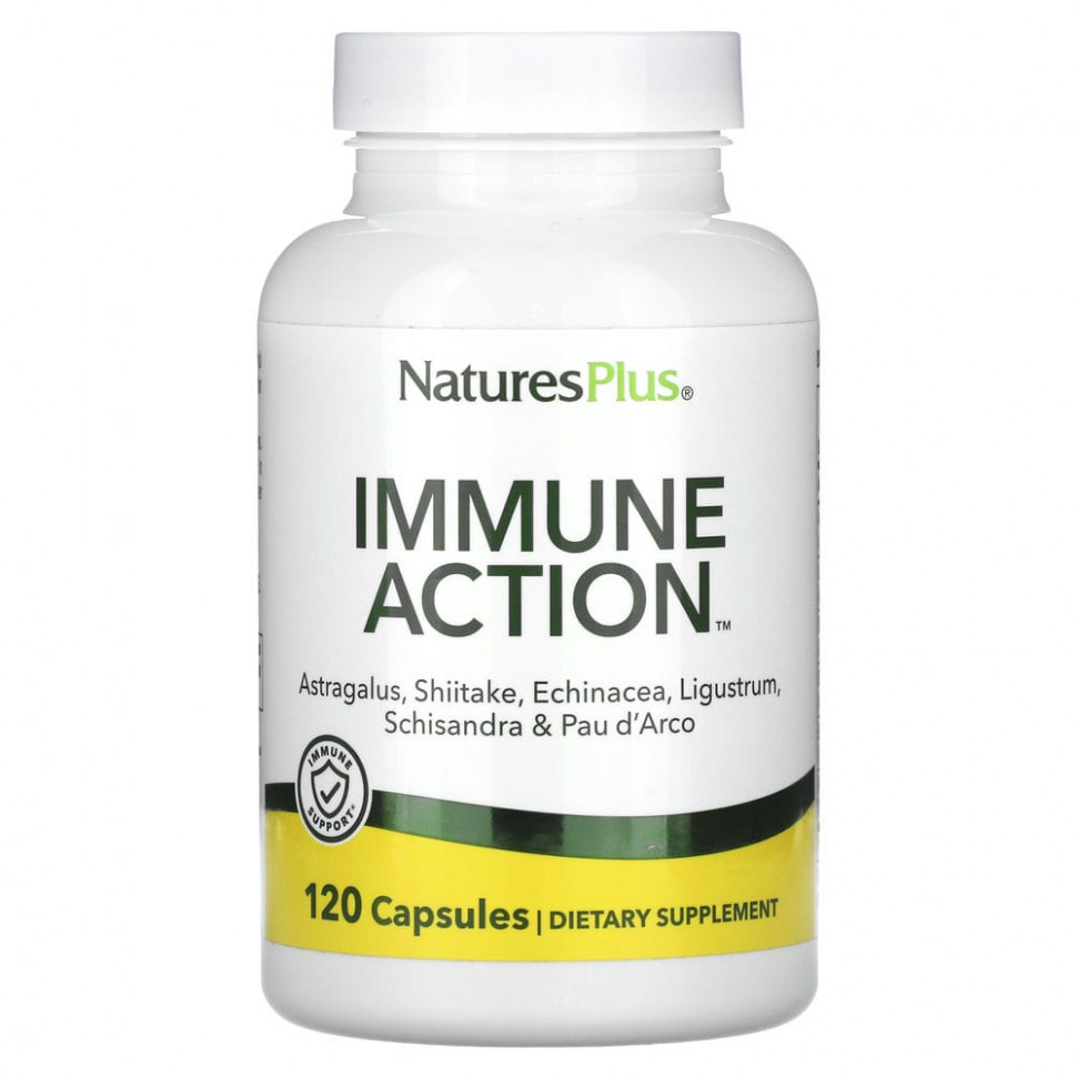  NaturesPlus,   Immune Action, 120    IHerb ()