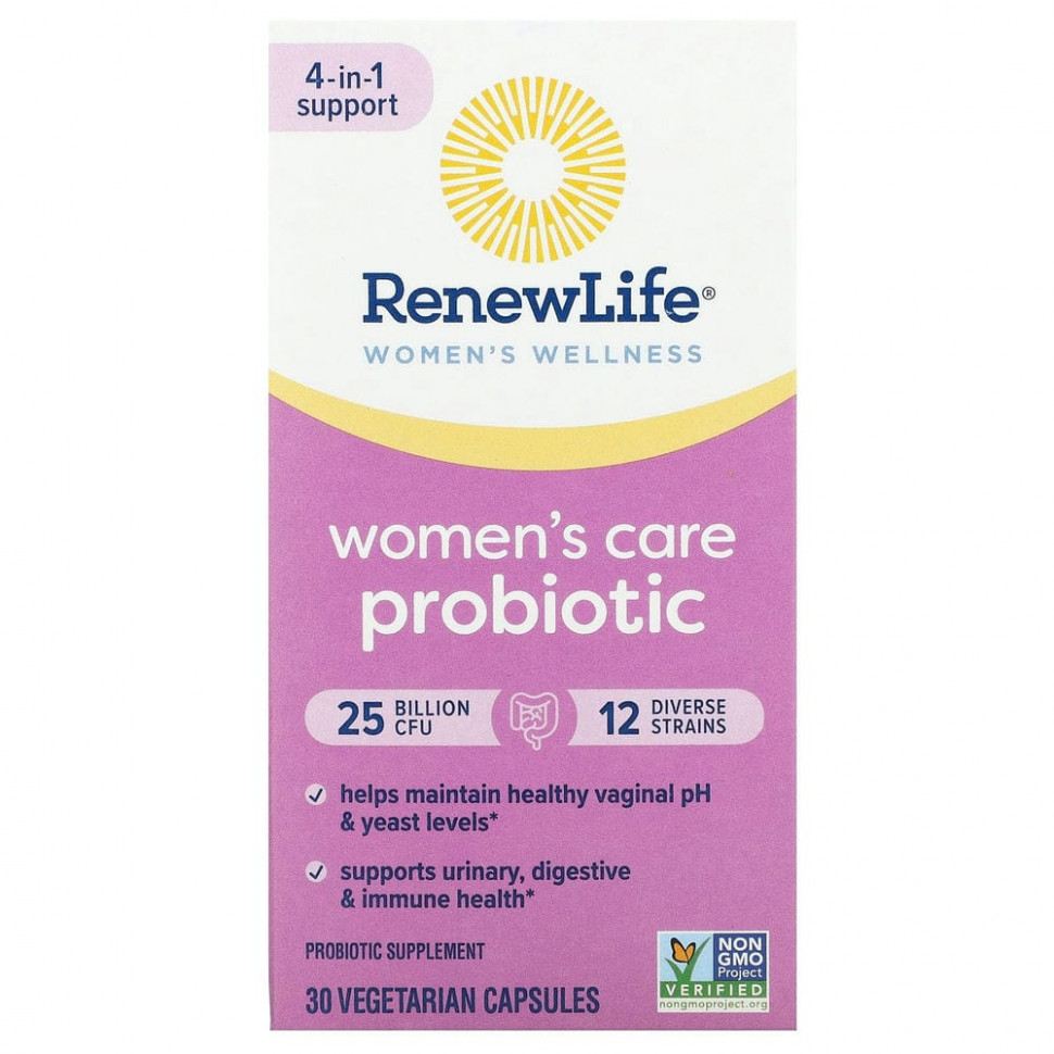   Renew Life, Ultimate Flora,  Women's Care   , 25   , 30     -     , -  