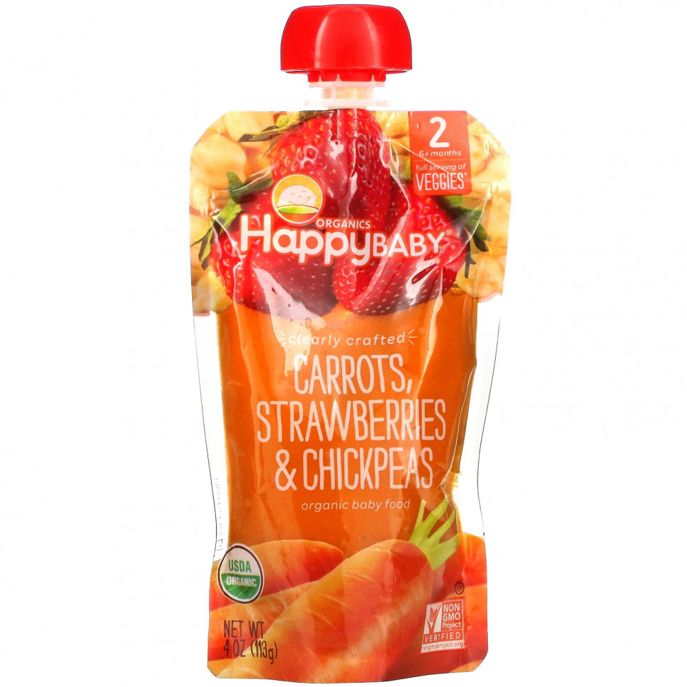   Happy Family Organics, Happy Baby,   ,  2, ,   , 4  (113 )   -     , -  