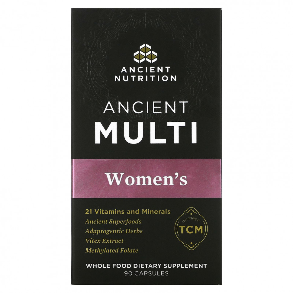   Dr. Axe / Ancient Nutrition, Ancient Multi,  , 90    -     , -  