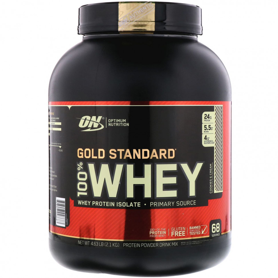   Optimum Nutrition, Gold Standard 100% Whey,      , 2,1  (4,63 )   -     , -  