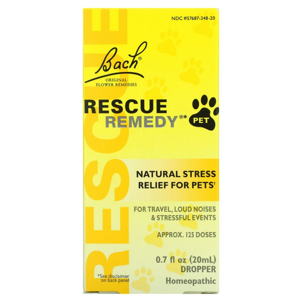   Bach, Rescue Remedy,      ,     , 20  (0,7 . )   -     , -  