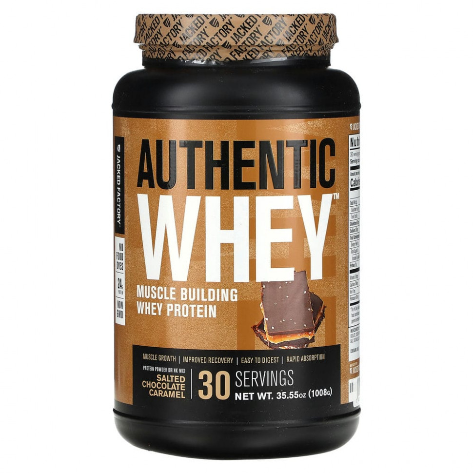   Jacked Factory, Authentic Whey,      ,    , 1008  (35,55 )   -     , -  