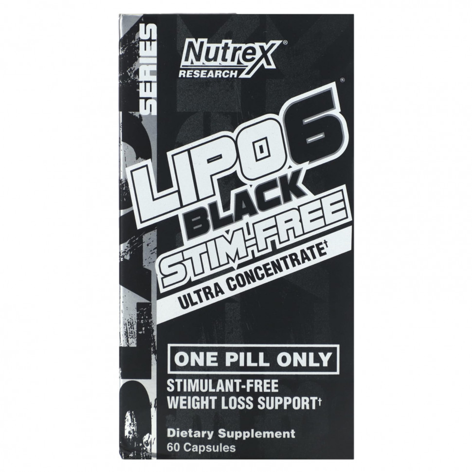   Nutrex Research, Lipo 6 Black, , 60    -     , -  