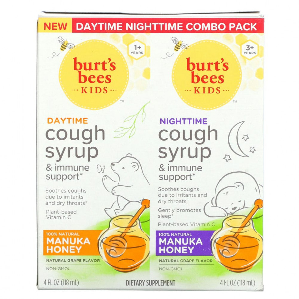   Burt's Bees, Kids,     /    ,  ,  , 2 , 4   (118 )    -     , -  